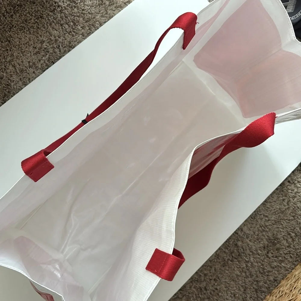 Kate Spade LIMIT EDITION x Target Large Red and White Tote Bag